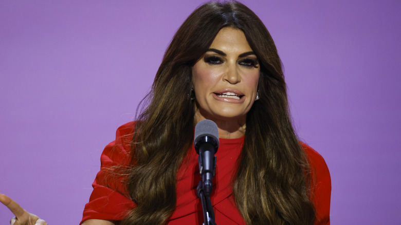 Kimberly Guilfoyle giving a speech