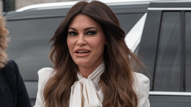 Kimberly Guilfoyle walking