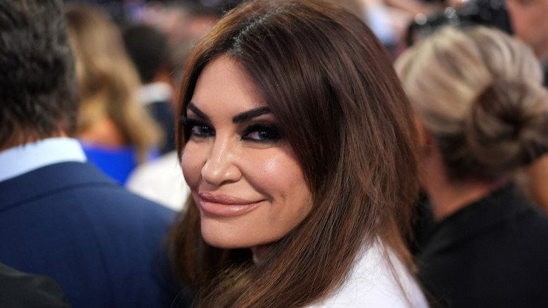 Kimberly Guilfoyle smirking at the camera