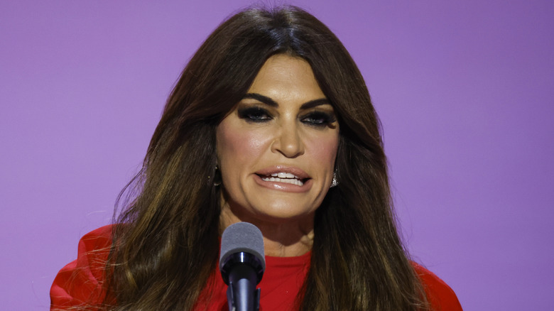 Kimberly Guilfoyle speaking at the RNC