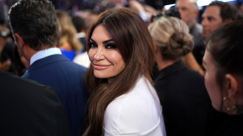 Kimberly Guilfoyle smirking at the camera