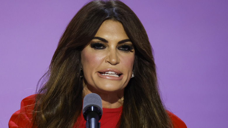 Kimberly Guilfoyle speaking at the RNC