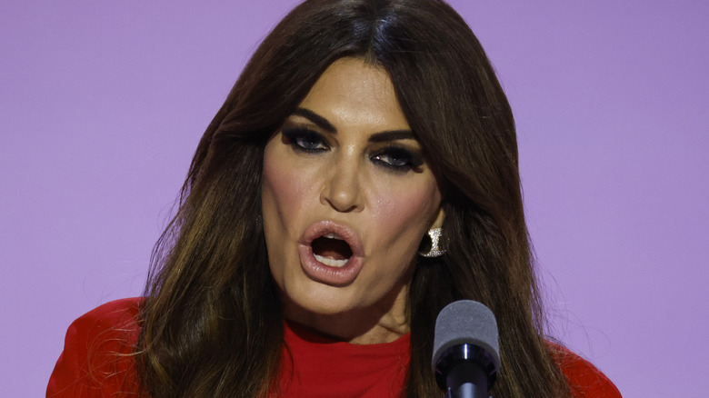 Kimberly Guilfoyle speaking at the RNC