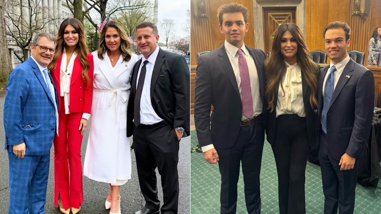 Kimberly Guilfoyle in suits