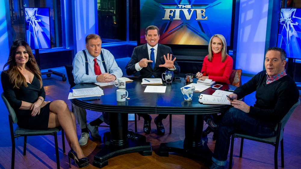 Kimberly Guilfoyle alongside the cast of The Five
