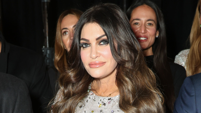 Kimberly Guilfoyle posing in Paris