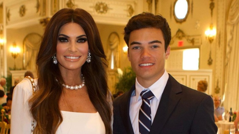 Ronan Villency Kimberly Guilfoyle smiling