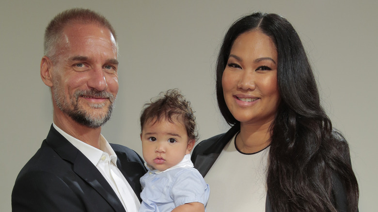 Tim Leissner Kimora Lee Simmons and baby Wolfe