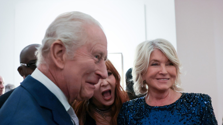 Martha Stewart pictured with King Charles