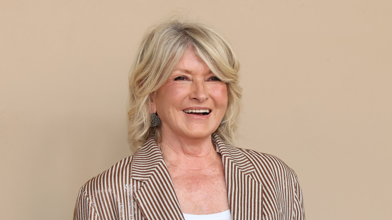 Martha Stewart smiling
