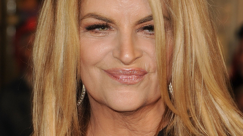 Kirstie Alley smiling