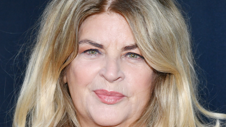 Kristie Alley smiles on red carpet