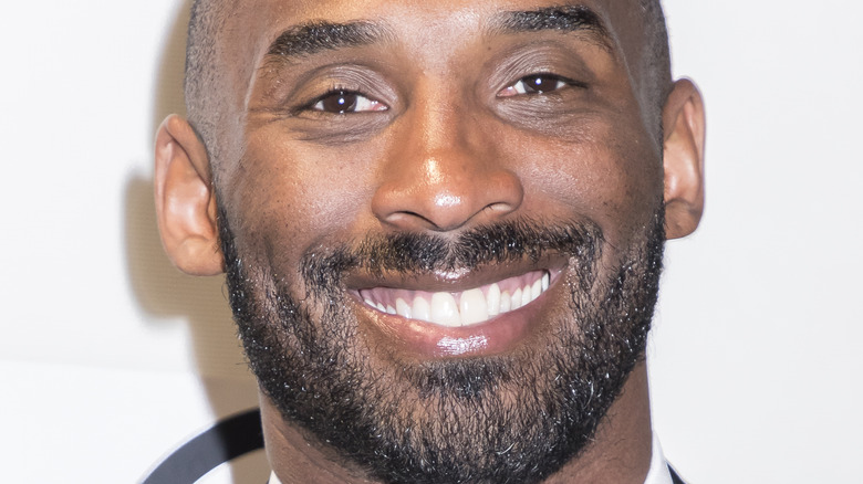 Kobe Bryant smiling