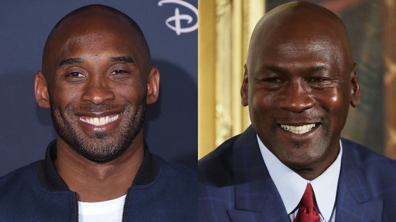 Kobe Bryant and Michael Jordan