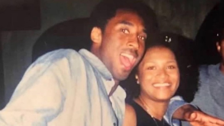 Kobe Bryant and Sharia Washington
