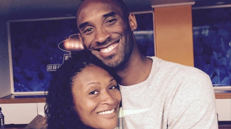 Kobe Bryant and Sharia Washington