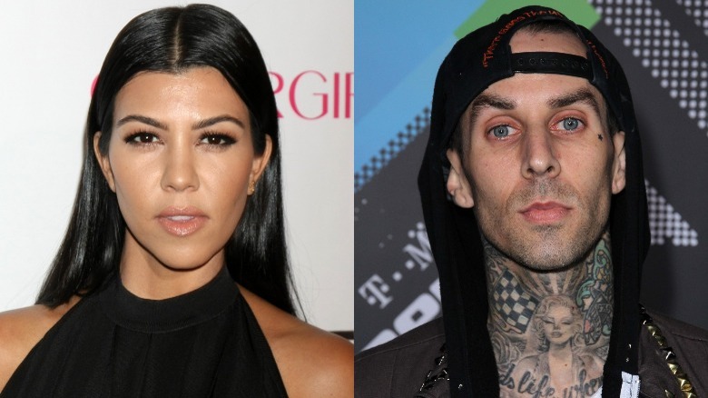 Kourtney Kardashian and Travis Barker