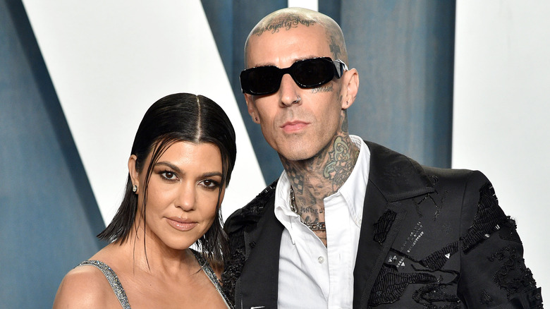 Kourtney Kardashian and Travis Barker