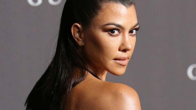 Kourtney Kardashian on the red carpet