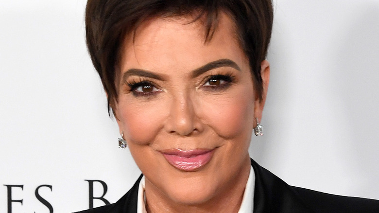 Kris Jenner arriving at the Los Angeles Ballet Gala 2020