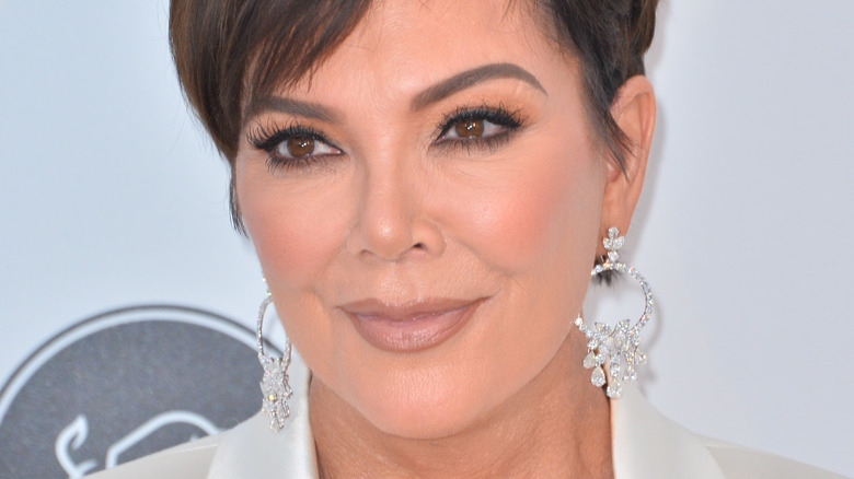 Kris Jenner posing