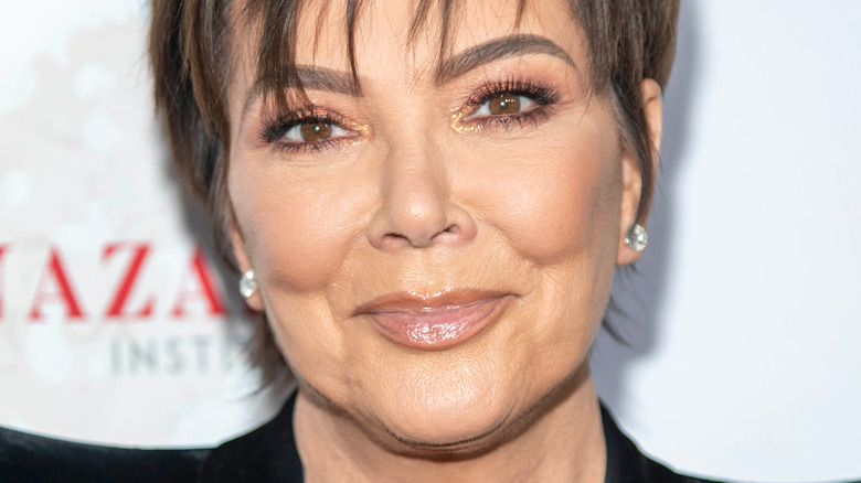 Kris Jenner smile 