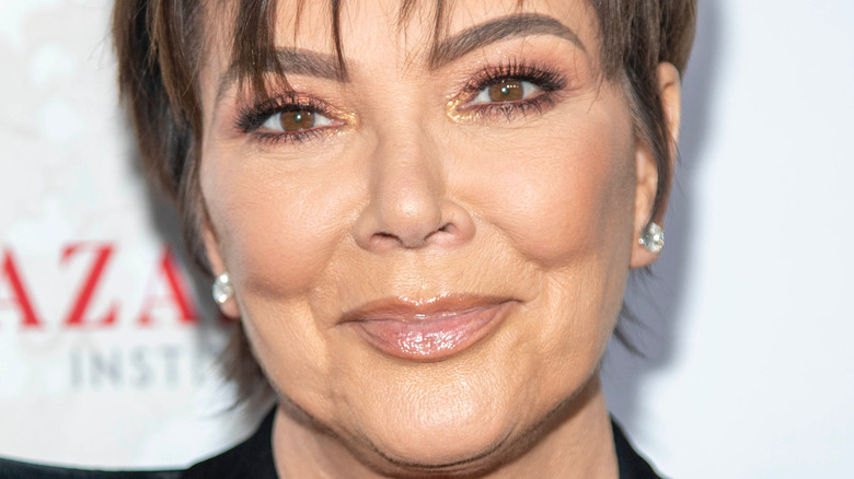 Kris Jenner smile 