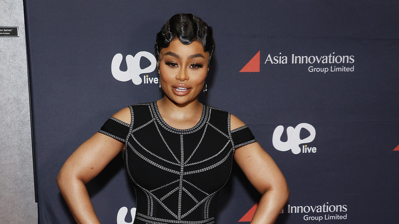 Black Chyna poses 