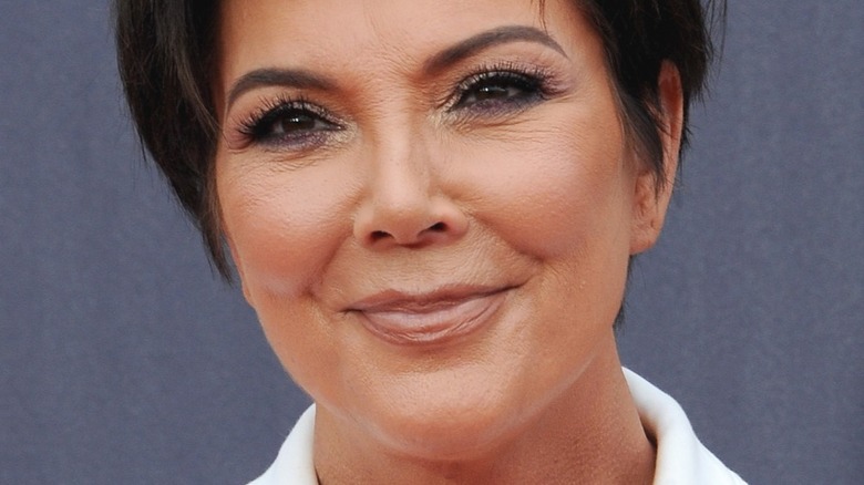 Kris Jenner smile 