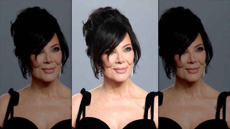 Kris Jenner at the Vanity Fair Oscars party