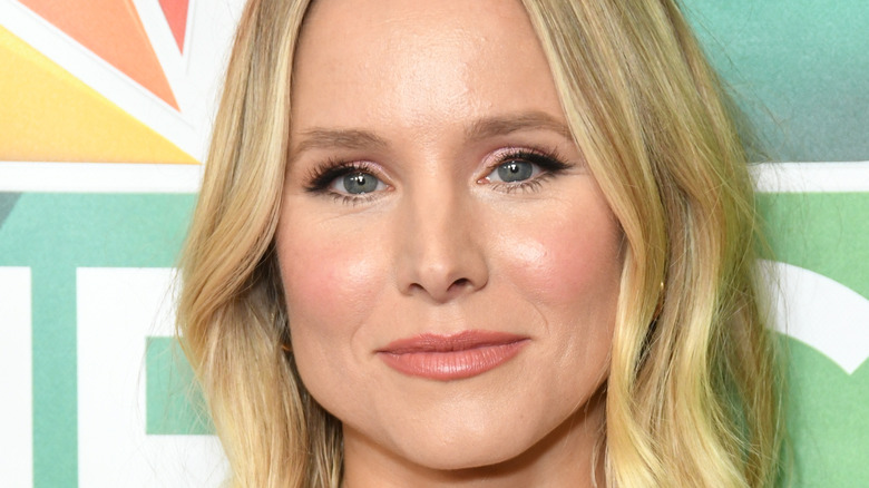 Kristen Bell slight smile natural look