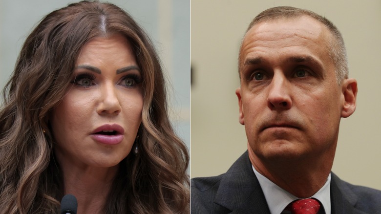 Kristi Noem and Corey Lewandowski