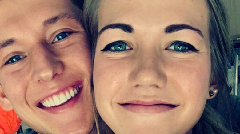 Kassidy Noem Peters with husband Kyle