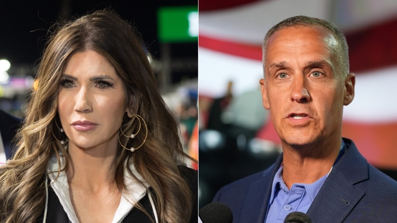 Kristi Noem and Corey Lewandowski