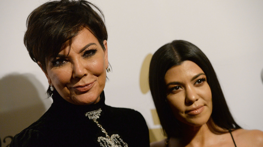 Kris Jenner and Kourtney Kardashian