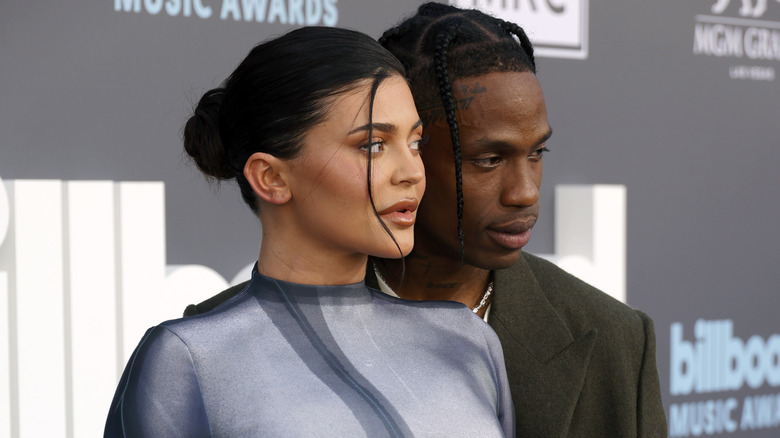 Kylie Jenner and Travis Scott in 2022