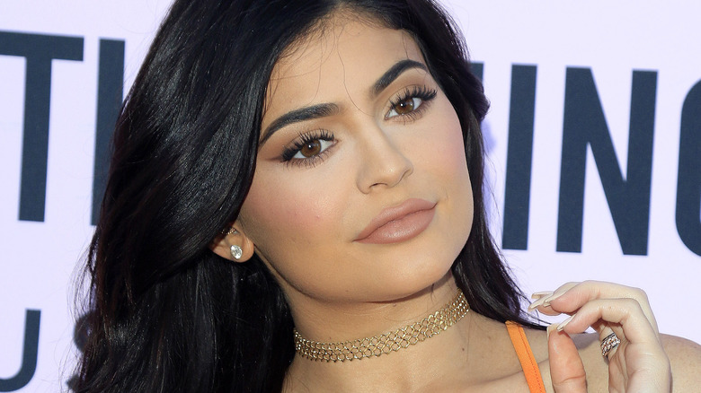 Kylie Jenner posing