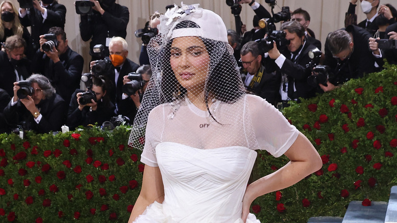 Kylie Jenner in Met Gala bridal dress