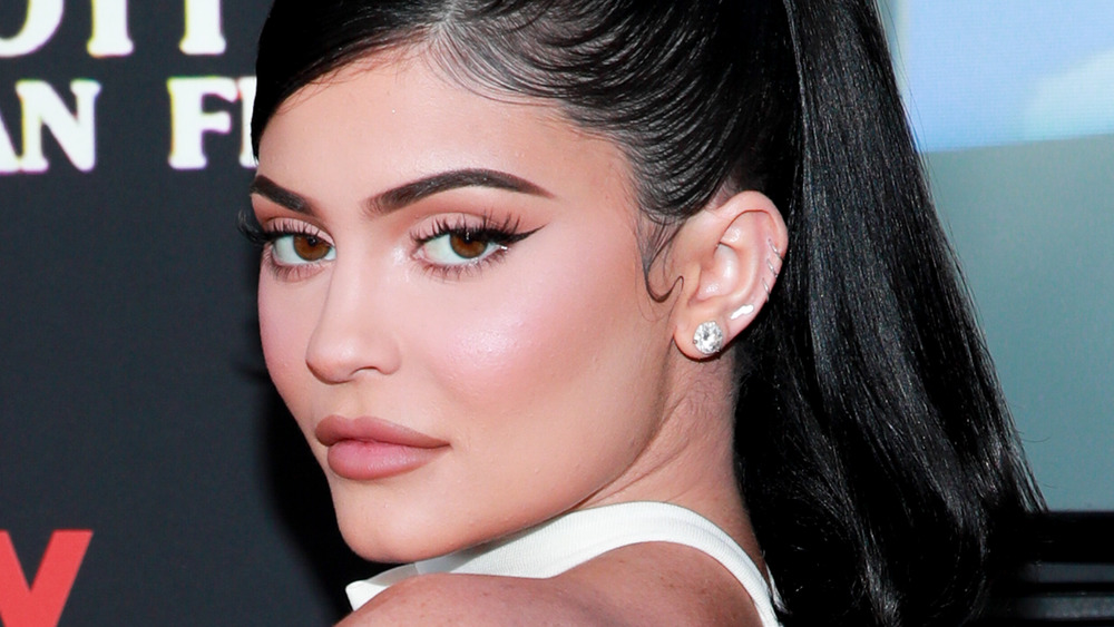 Kylie Jenner attends the premiere of Travis Scott's "Look Mom, I Can Fly" in 2019