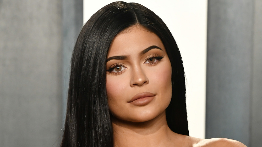 Kylie Jenner looking serious