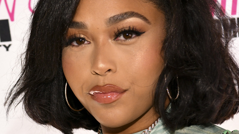 Jordyn Woods at an event 