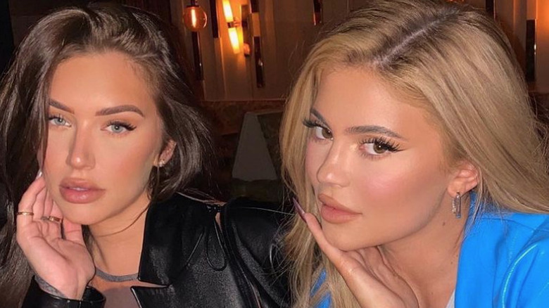 Kylie Jenner and BFF Stassie Karanikolaou in matching looks