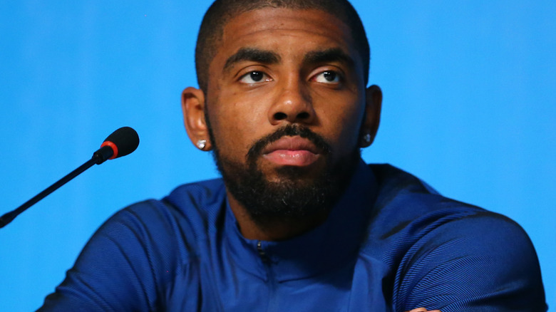 Kyrie Irving posing