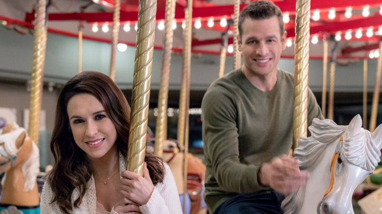 Lacey Chabert and Lea Coco in The Sweetest Christmas