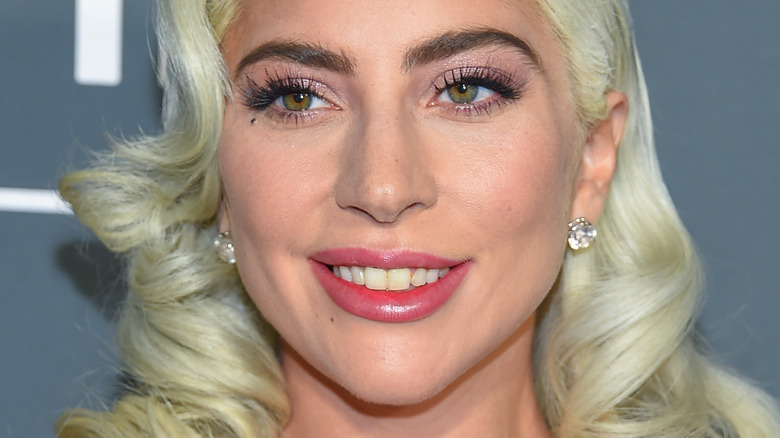 Lady Gaga smiling