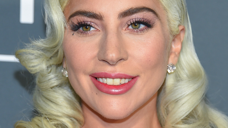 Lady Gaga smiling