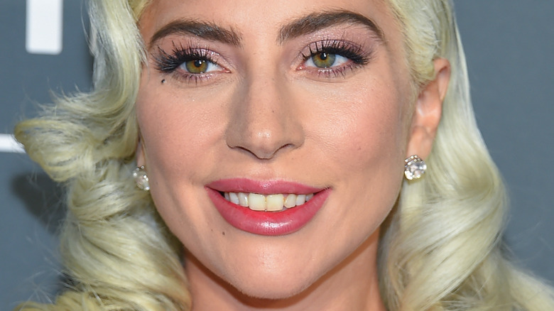 Lady Gaga smiling