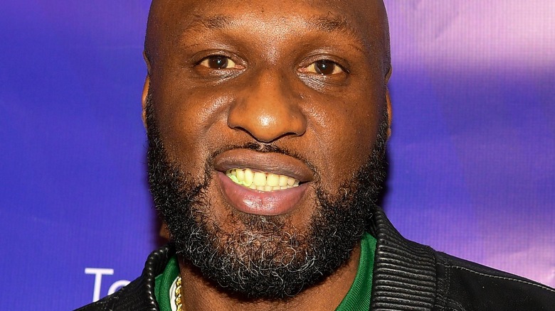 Lamar Odom at a 2012 event