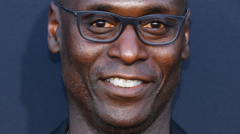 Lance Reddick at an event 