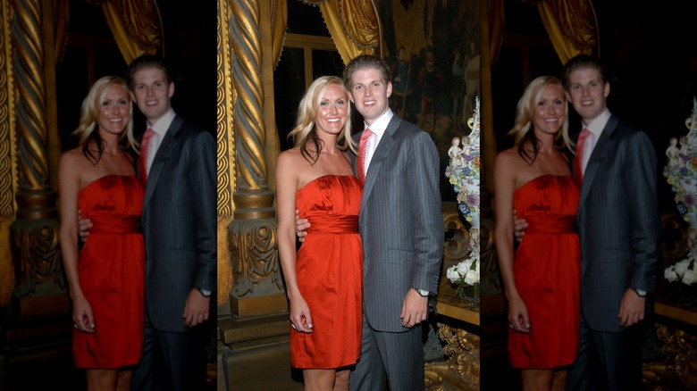 Lara Trump Eric Trump back in 2008